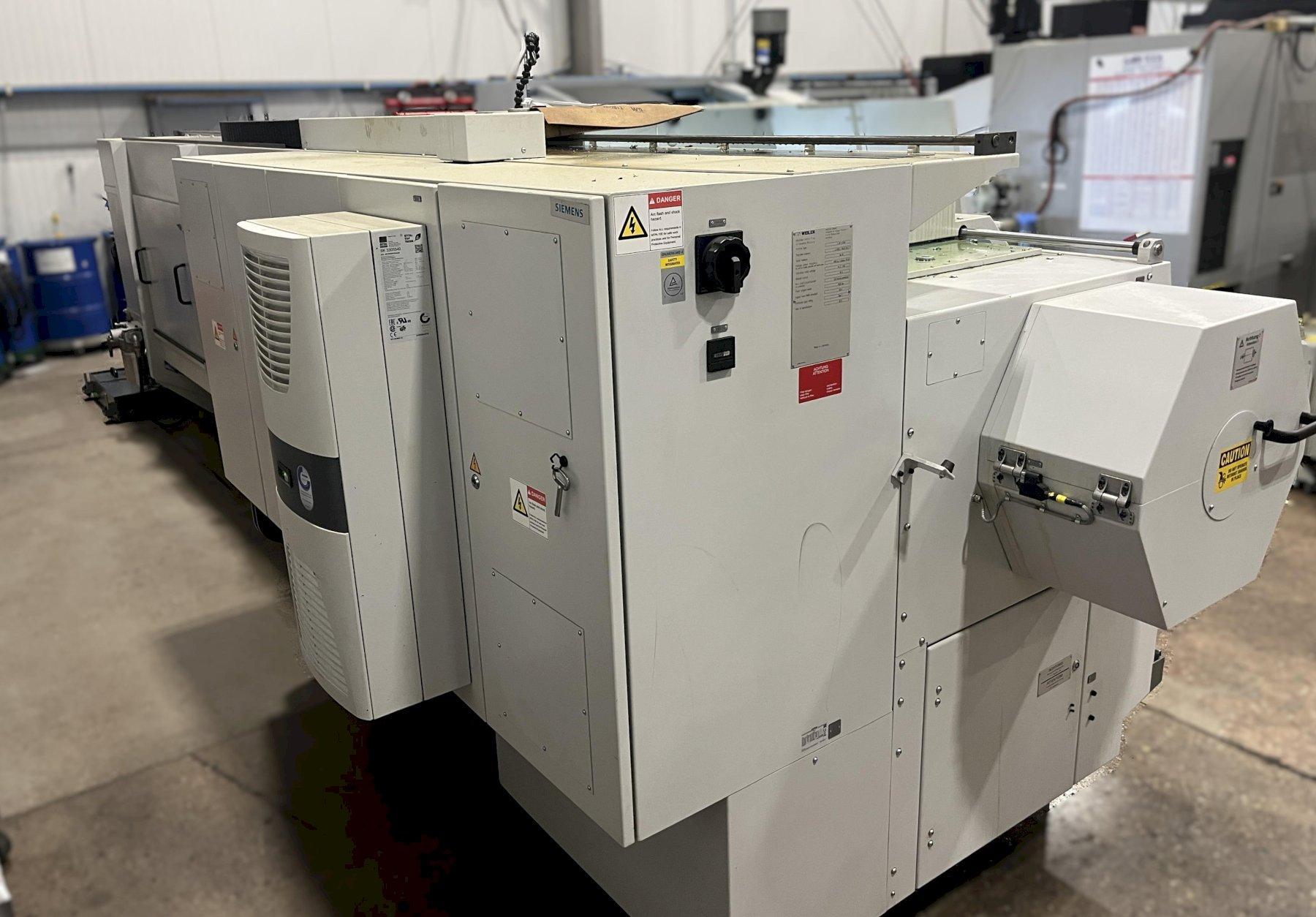 Weiler E-80 X 4500 Yr. 2017 6.5" Big Hole 177" Centers Flat Bed 2 Axis CNC Lathe