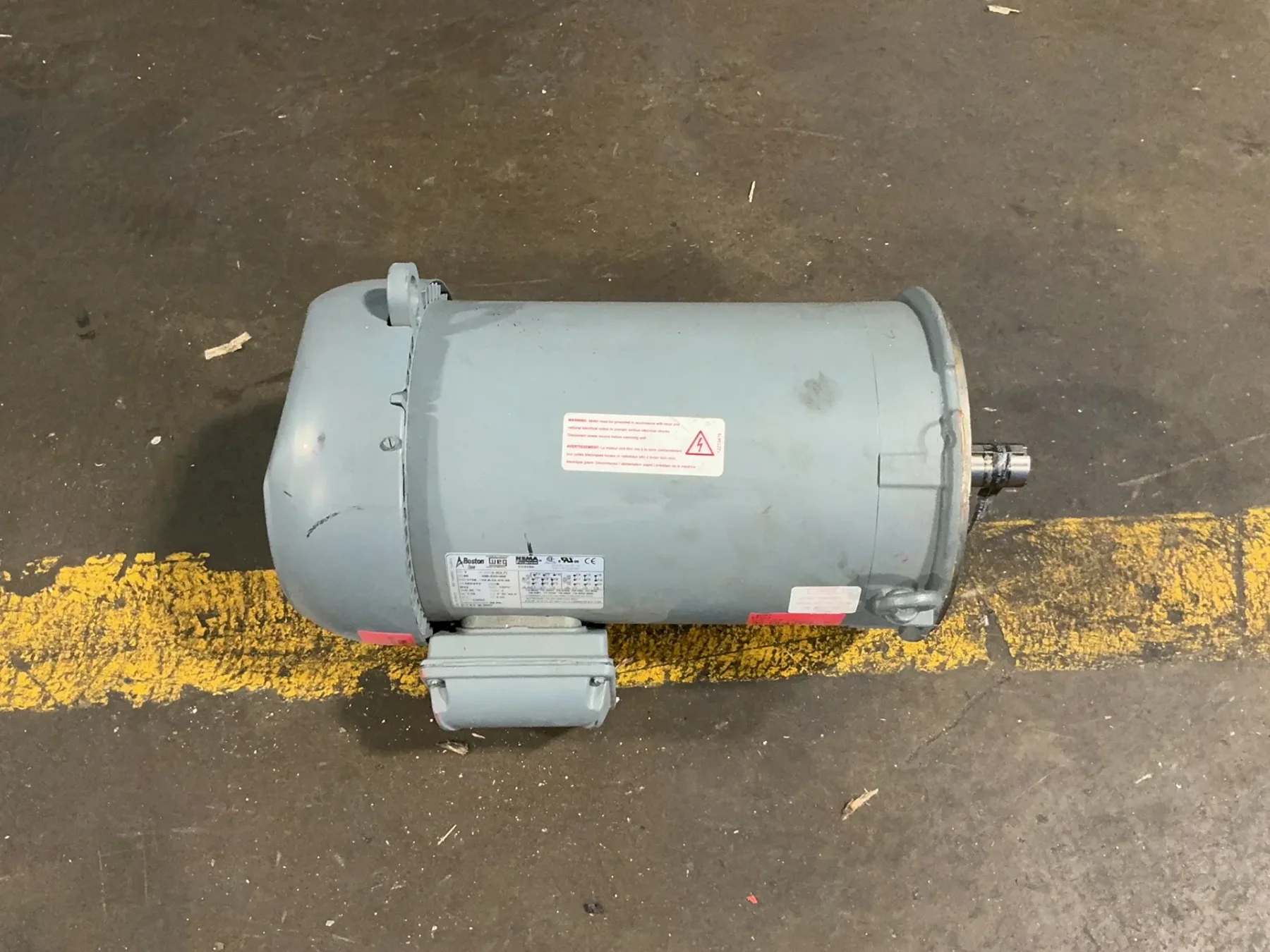 WEG 5 HP MOTOR   -  MUTF-W