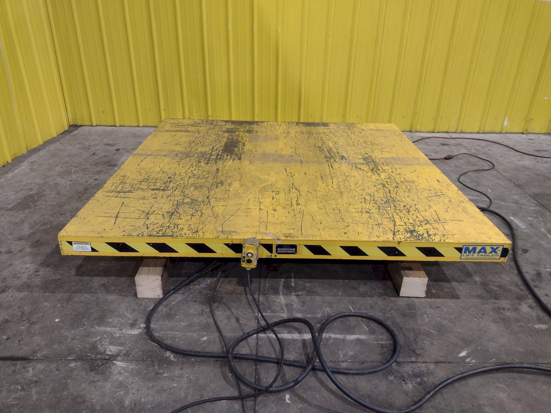 4,000 LBS X 72" X 72" LIFT PRODUCTS MODEL #LPT4W-040-36 SCISSOR LIFT TABLE: YOBRO #24987