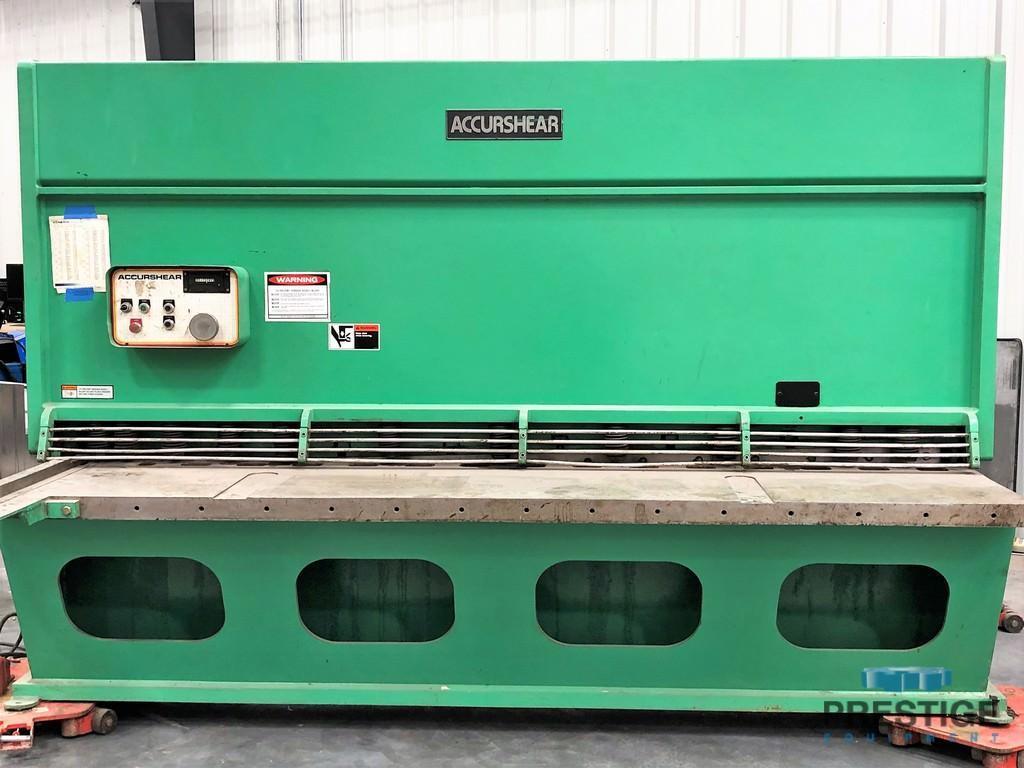 Accurshear B837510 3/8" x 120"Hydraulic Shear