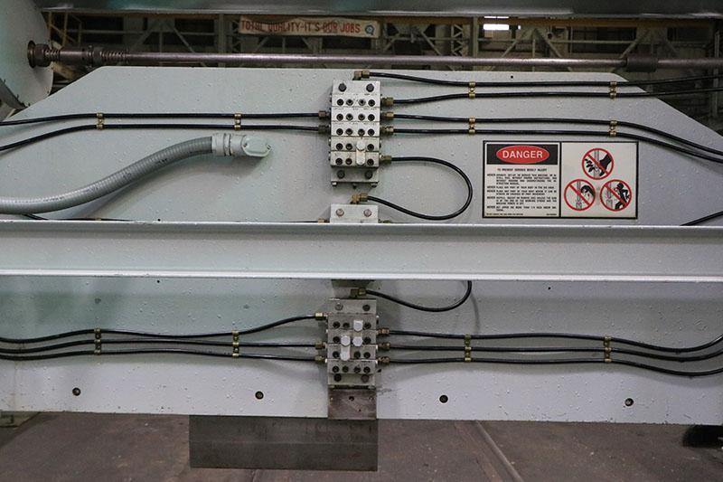 35 TON x 6' TRI-ACRO / PACIFIC HYDRA-MECHANICAL BRAKE MODEL 35-6