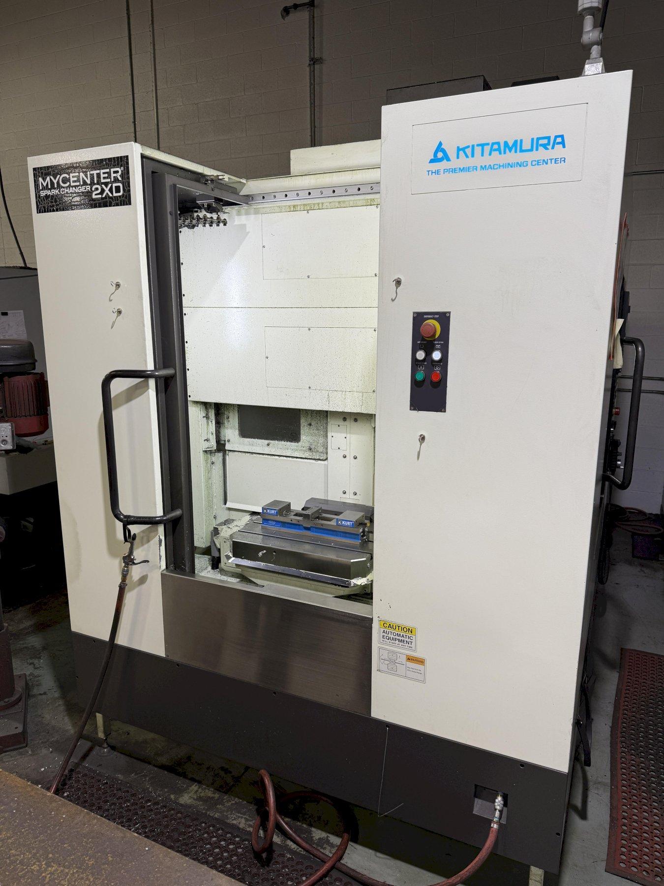 2015 Kitamura MYCENTER 2XD CNC Vertical Machining Center w/Pallet Changer For Sale