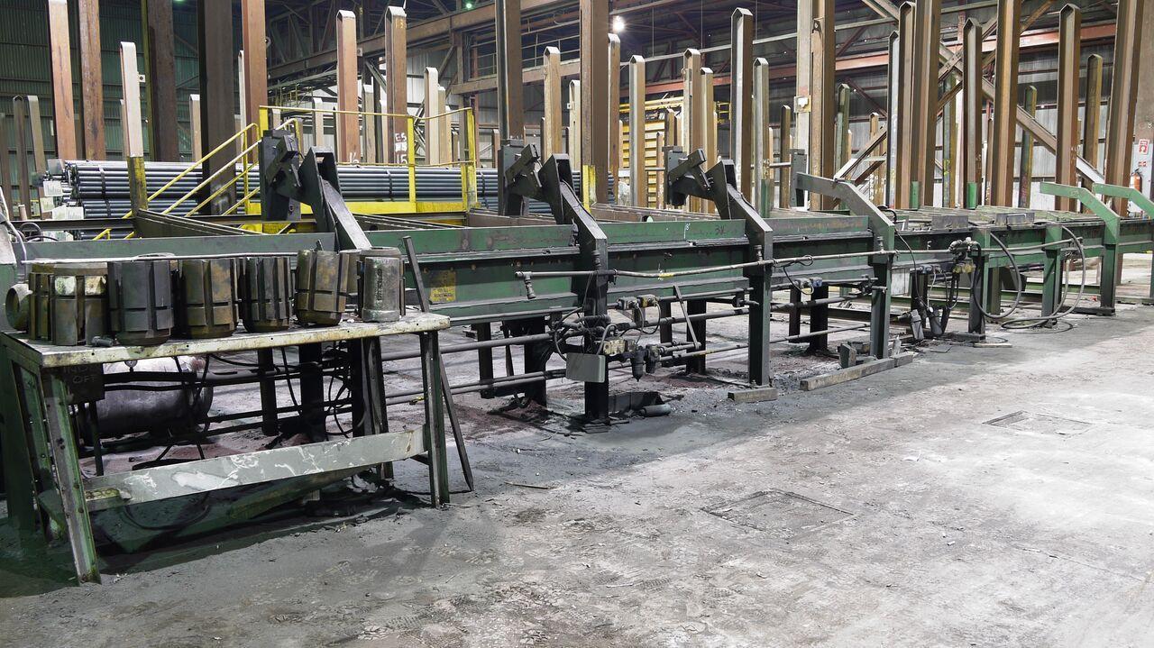 3-1/2" MEECO MODEL HD2 2-ROLL ROTARY BAR STRAIGHTENER: STOCK # 70024