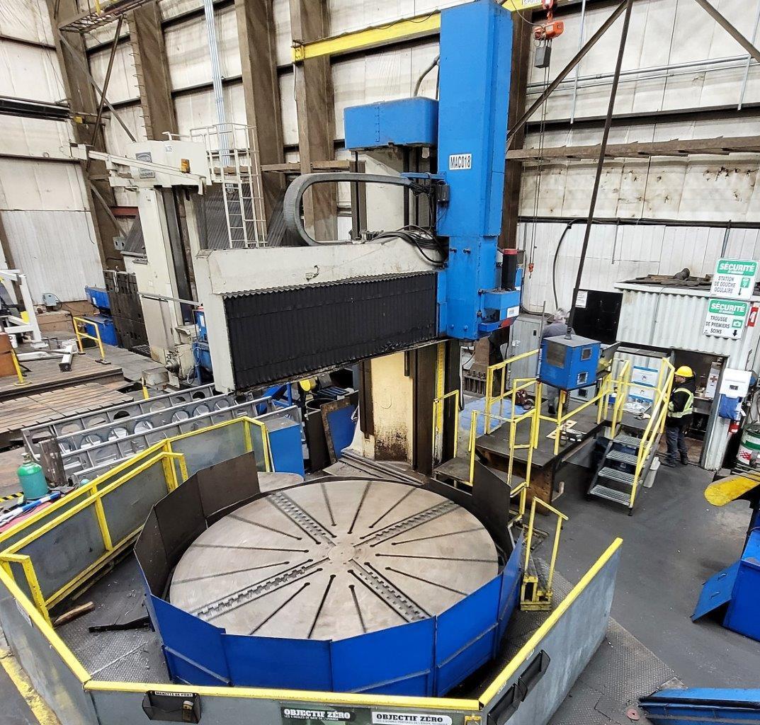 OM LTD TMSI-36/70  CNC Vertical Boring Mill