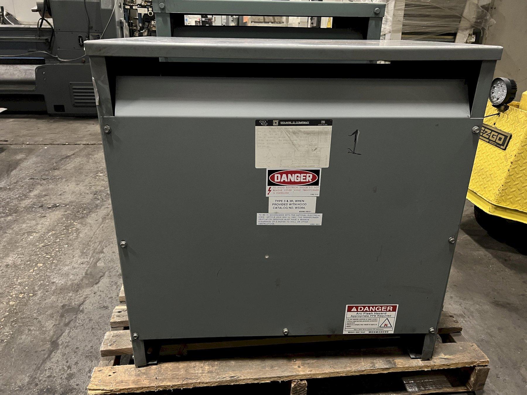 51 KVA SORGEL THREE PHASE INSULATED TRANSFORMER  460 HV - 230 LV