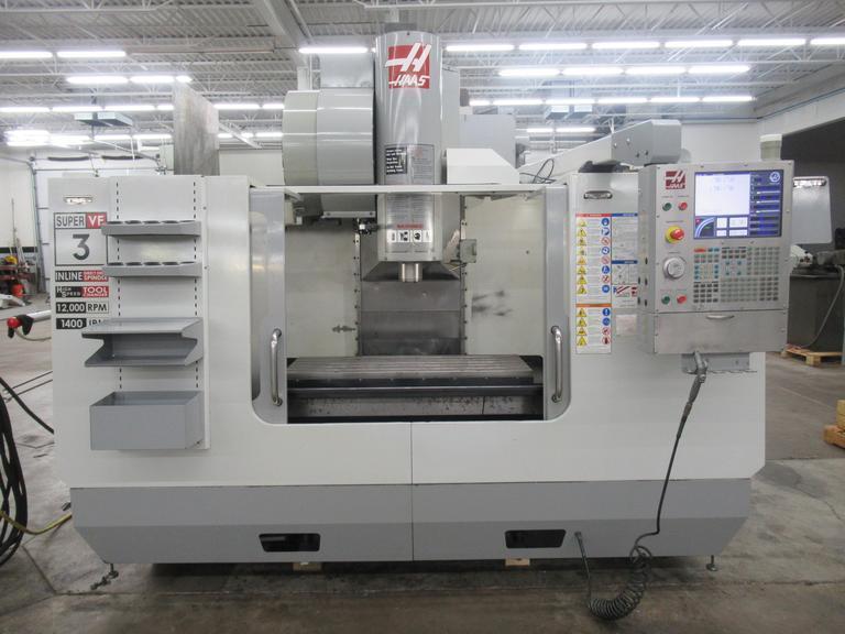 Haas VF-3SS CNC Vertical Machining Center, 40"x20"x25", 12K RPM, CT40, 24 ATC