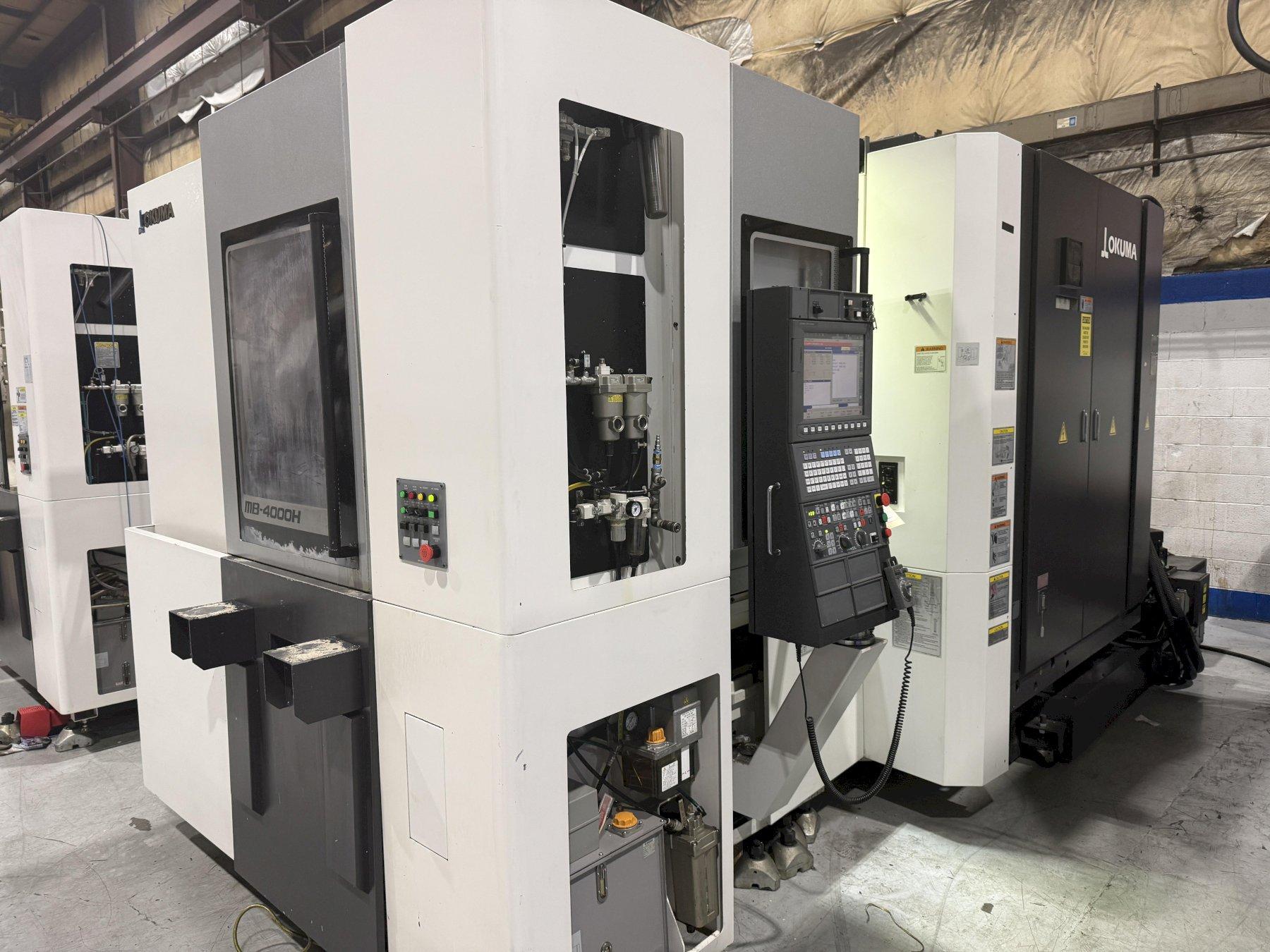 Used 2019 Okuma MB-4000H CNC Horizontal Machining Center For Sale