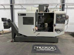Samsung MCV 50 CNC Vertical Machining Center with 4th Axis Rotary Table For Sale - 2013
