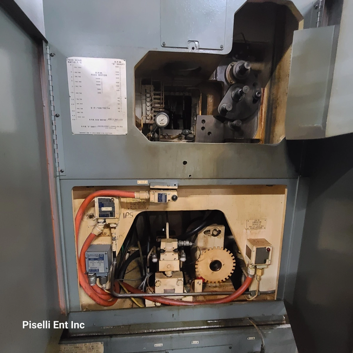 Fellows model 10-2 Gear shaper , 3" riser 14" diameter , pinion support tailstock , variable speed drive s/n 36880, excellent from prototype shop in Michigan