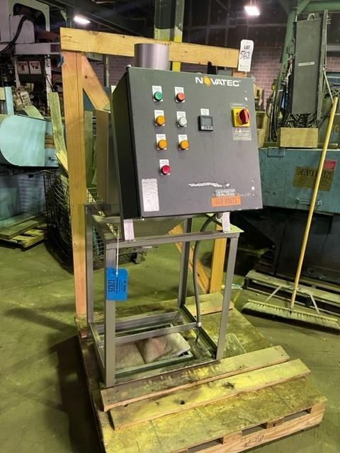 2015 like new Novatec model phh-250-ul mold dryer s/n 61056-0758, 1hp, 460 volt