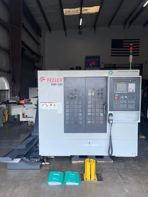 FEELER VMP-580 4 Axis CNC Vertical Machining Center 2012’ #6575