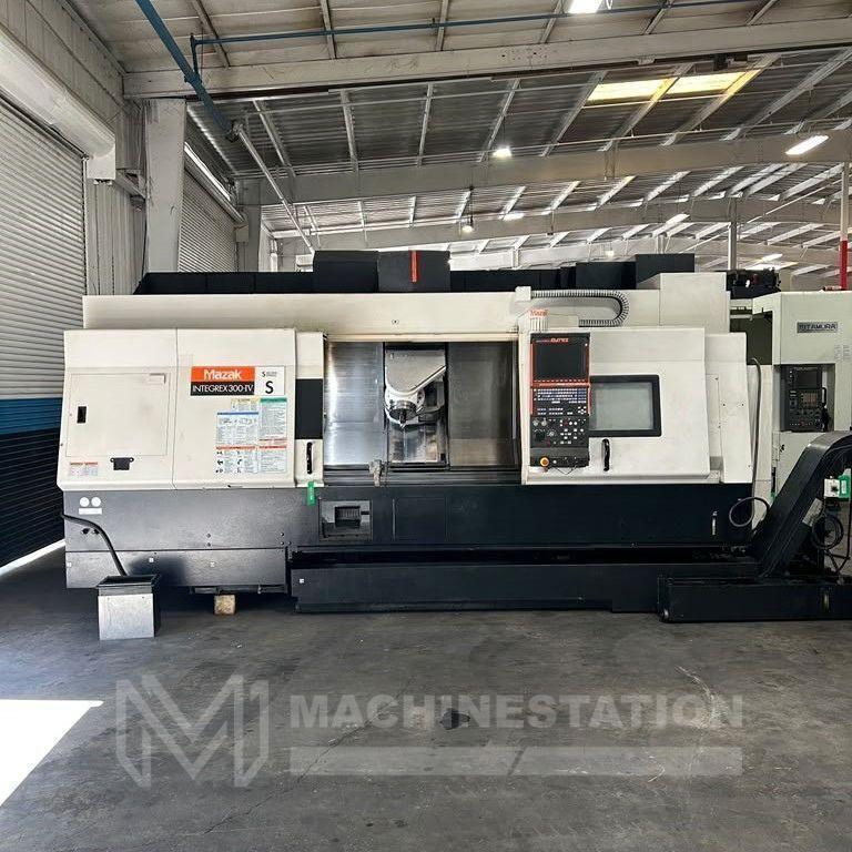 Mazak Integrex 300-IV S Multi Axis CNC Lathe – Sub Spindle, Y Axis, Milling Head, Long Bed