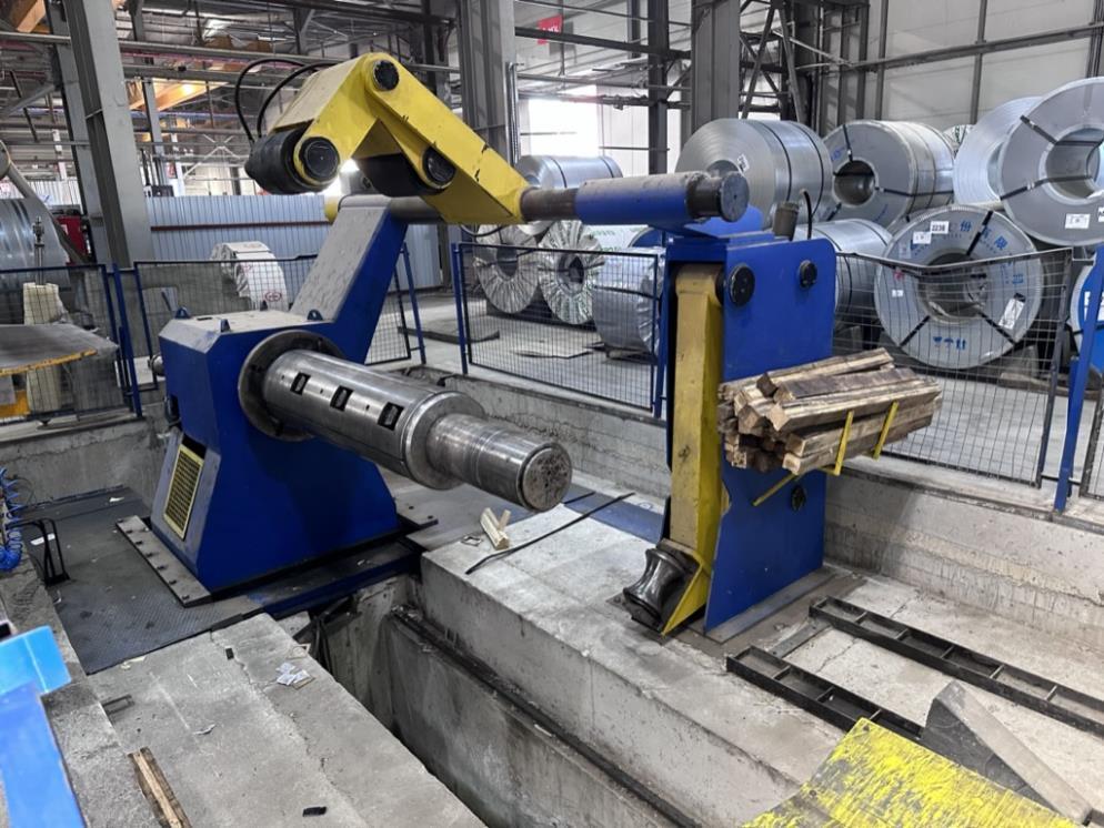 1500mm x 6mm x 50,000# Rotary Shear Cut-to-Length Line Year 2018