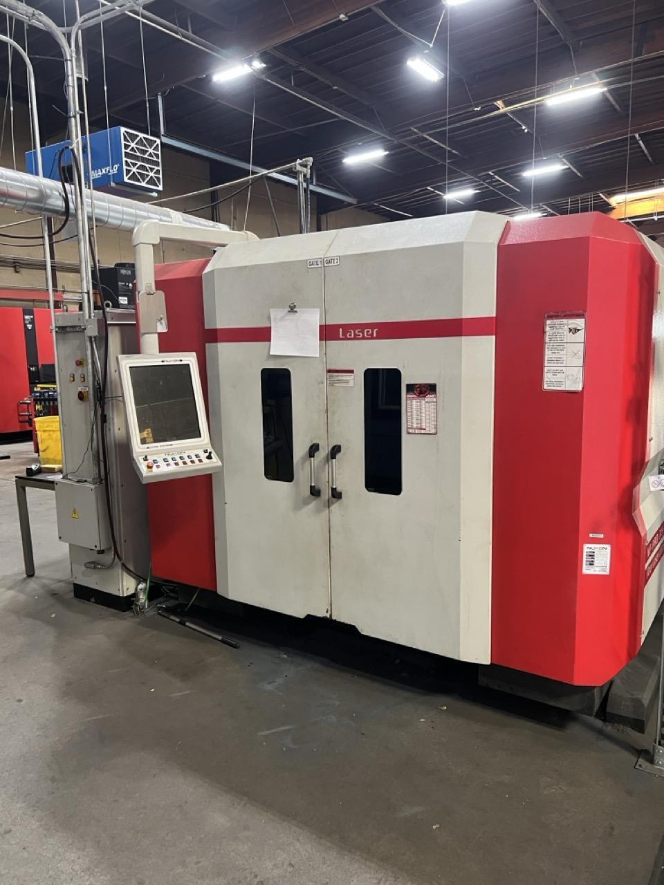 4000 Watt Nukon NF PRO 315 Fiber Laser, 2014 – 5’x10′ Table, 1 year warranty and installation included