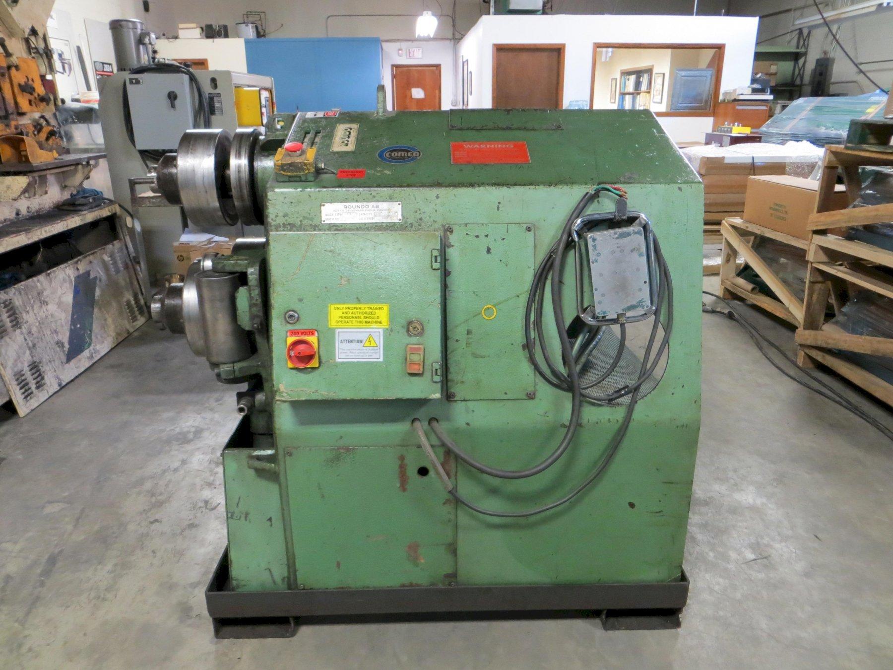 3/8" x 3.5" x 3.5" Roundo Hydraulic Angle Bending Roll, Model R4