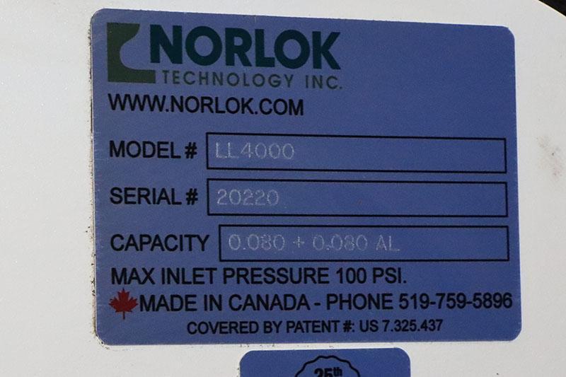 Norlock Letter Lok 4000 Clinching Machine