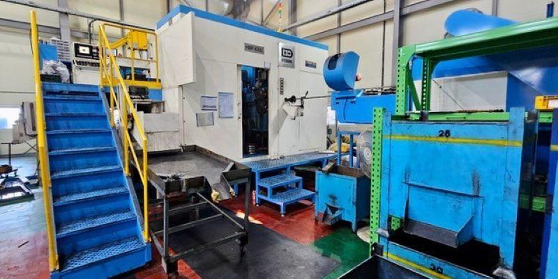 HYODONG MODEL HBP-633L SIX DIE LONG STROKE BOLT PARTS FORMER