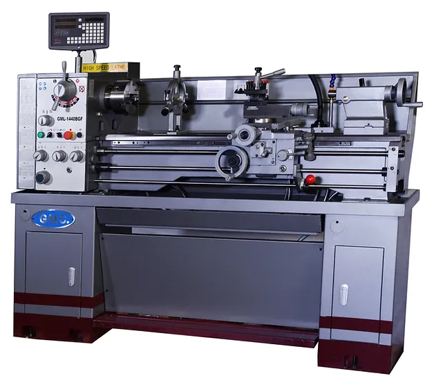 NEW 14" X 40"  GMC MODEL GML-1440BGF-3 HIGH SPEED GEARED HEAD ENGINE LATHE