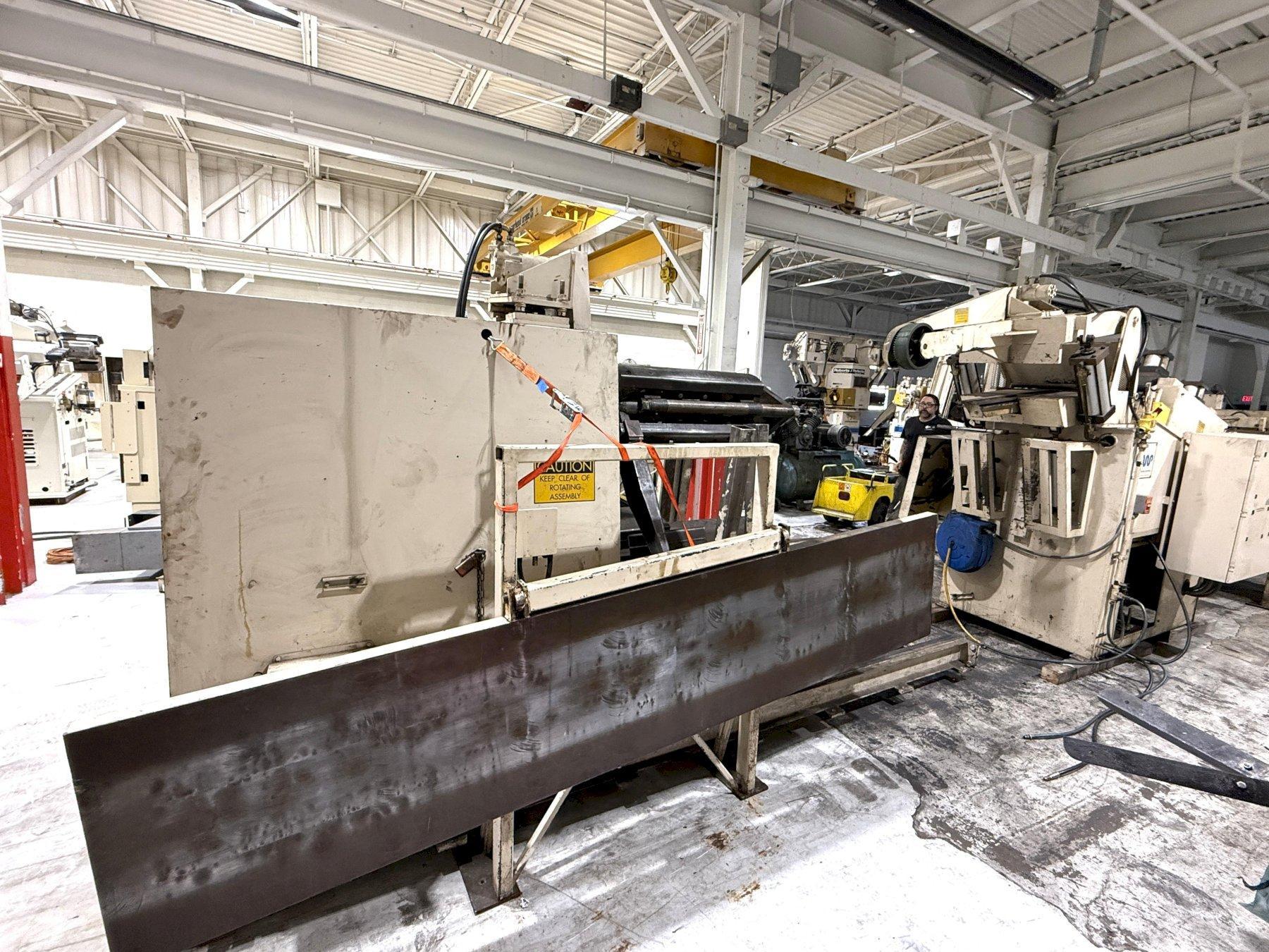 20,000 lbs. x 24" Cooper Weymouth Peterson Heavy Duty Servo Coil Feed Line For Sale