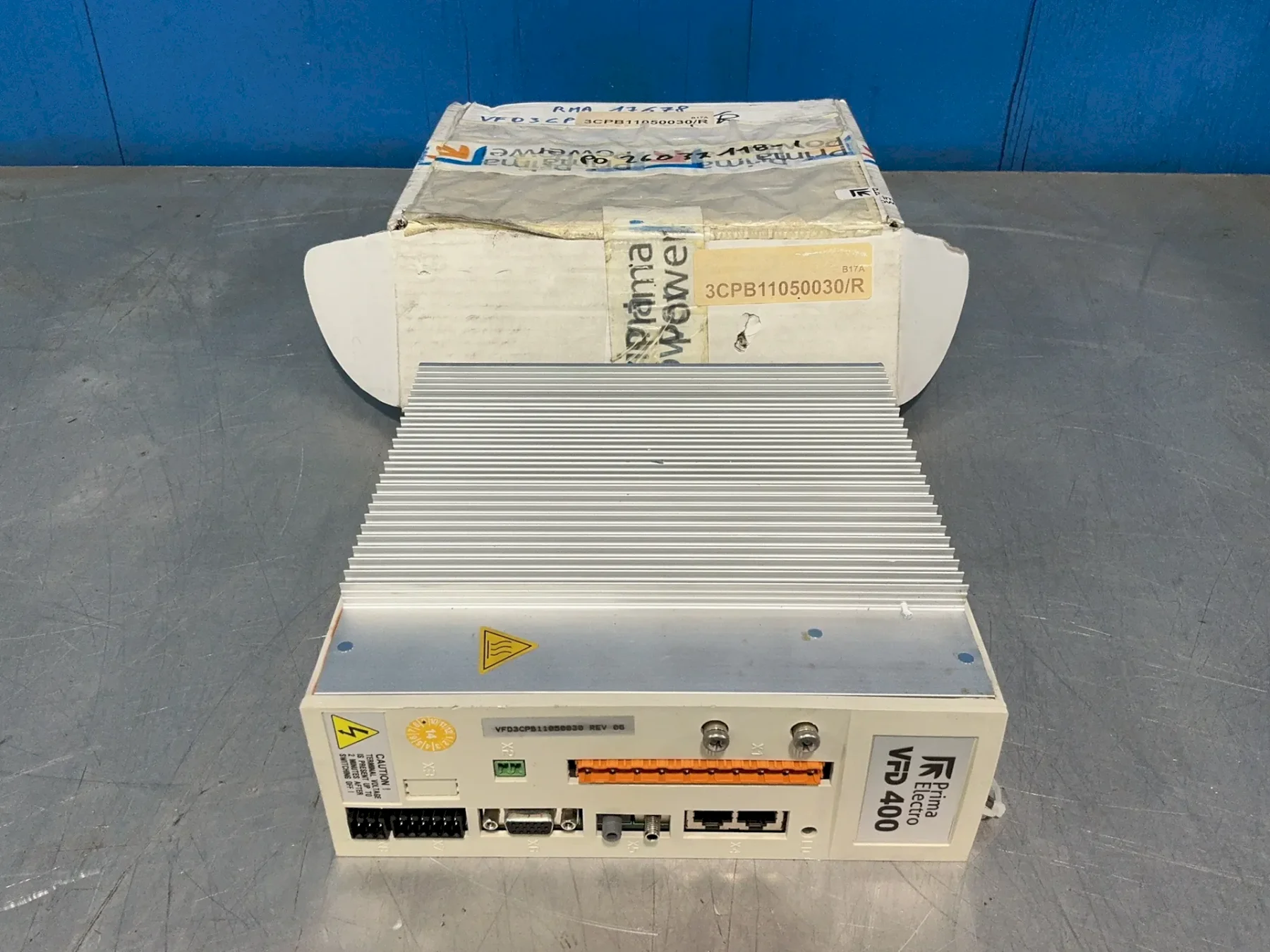 PRIMA ELECTRO SERVO DRIVE  -  VFD3CPB71050030