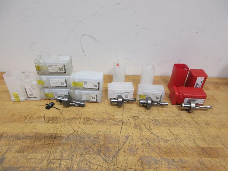 Komet ABS50 KUB Trigon Inserted Drill Bodies (9pcs) Small Diameters ***New In Package***- Auction Item