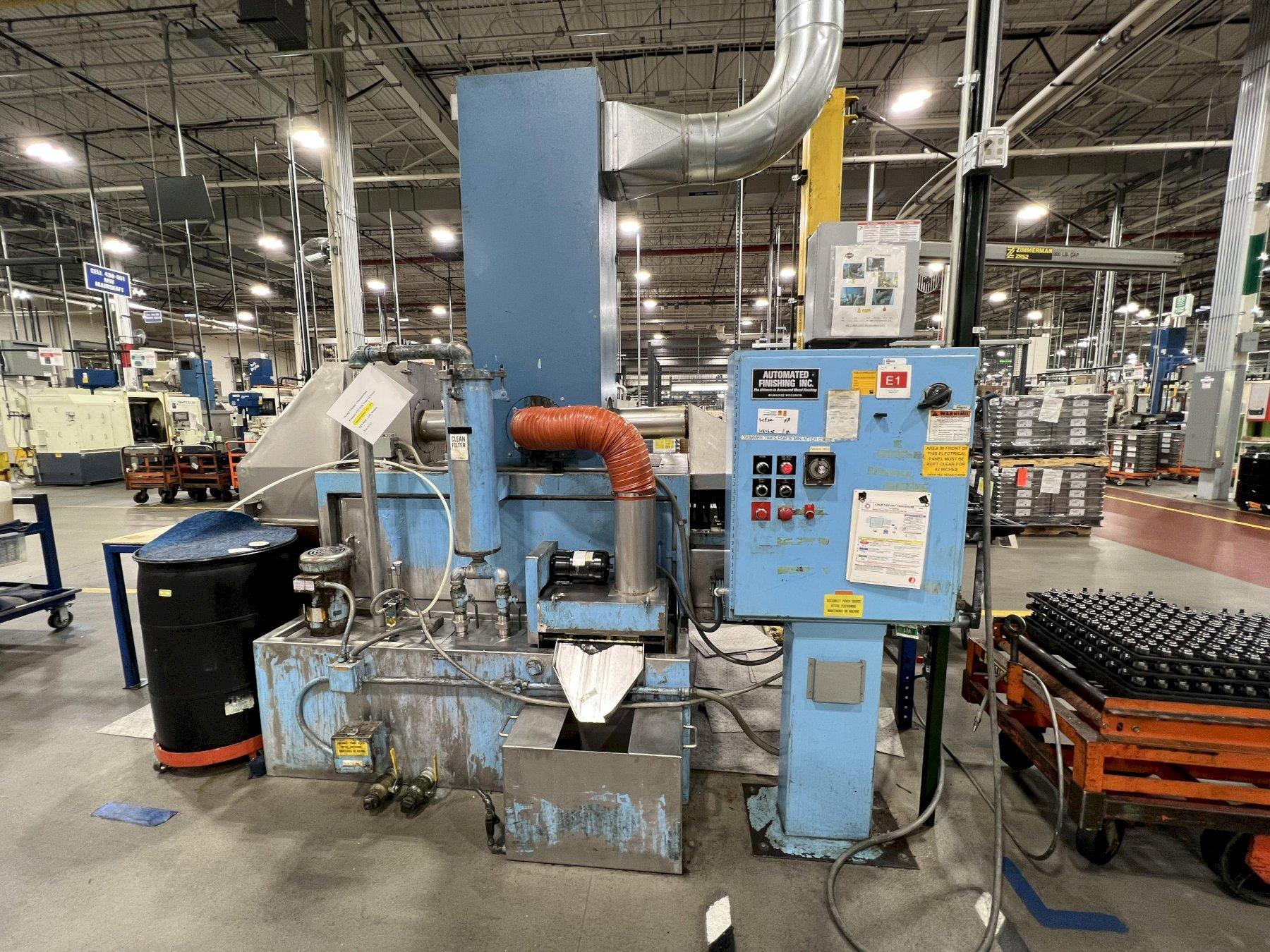 AUTOMATED FINISHING PARTS WASHER, MODEL PW-24-S