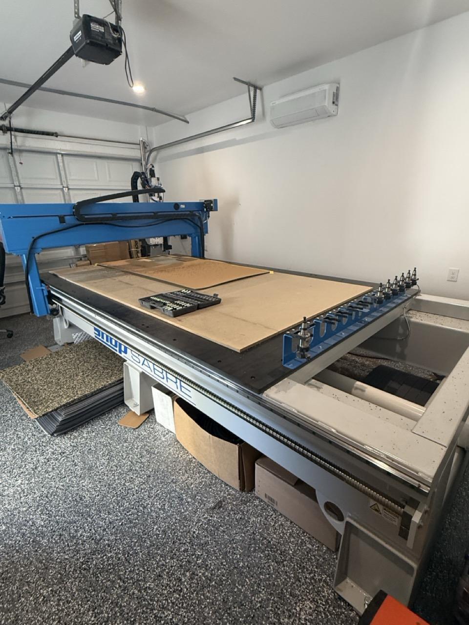 5′ x 10′ Shop Sabre IS-510 CNC Router, 2025