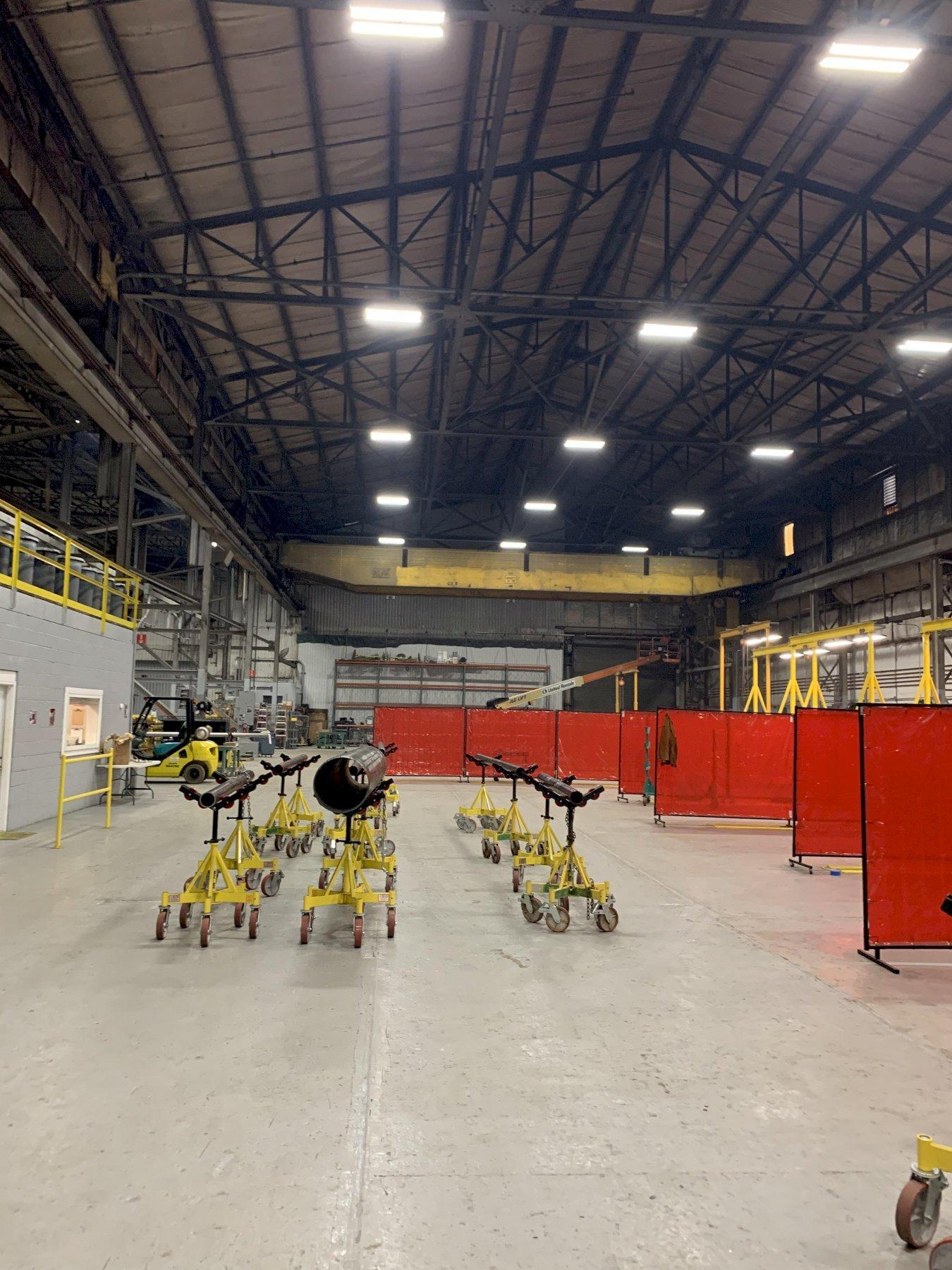 40/10 Ton P&H Double Girder Overhead Bridge Crane