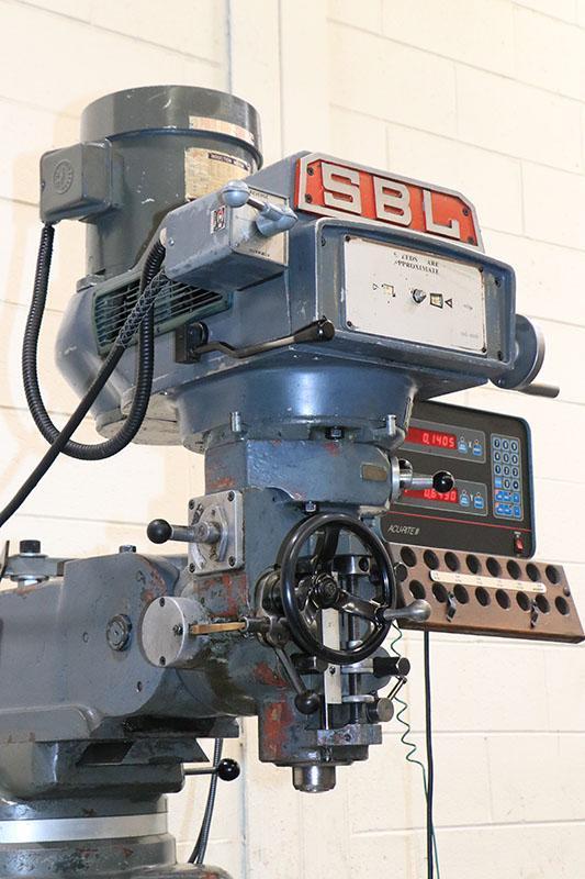 SOUTH BEND VARIABLE SPEED VERTICAL MILL, MODEL 3VH