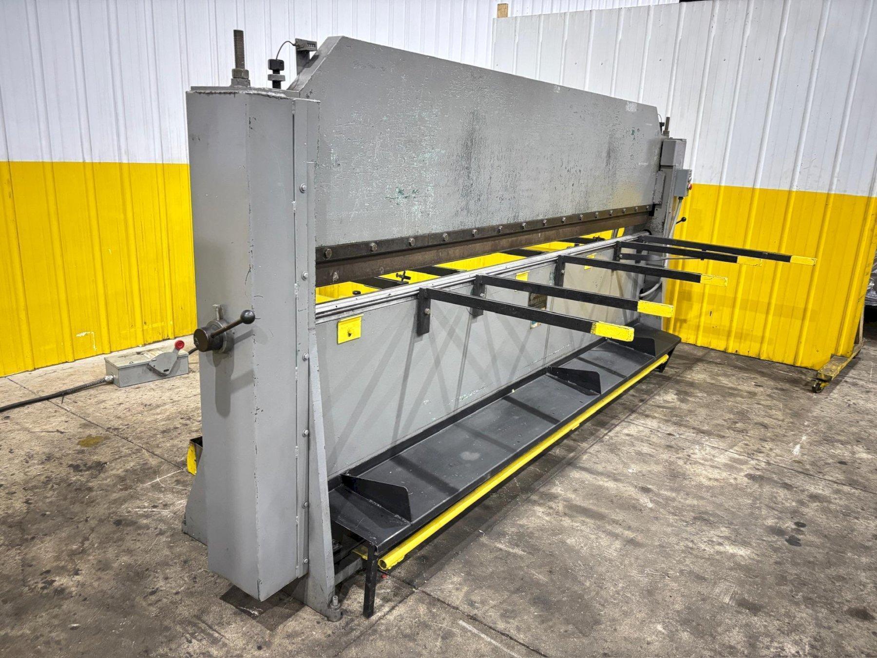 Roto-Die 10' x 16 Gauge Hydraulic Bender, #10