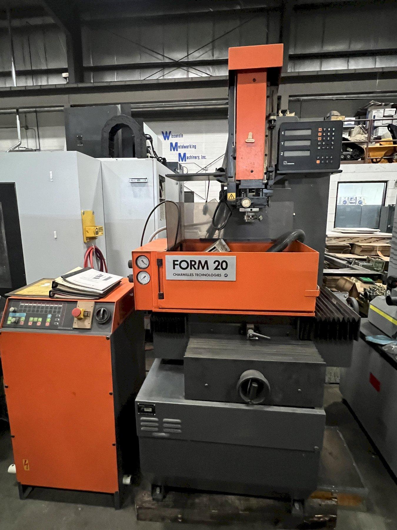 CHARMILLES SINKER EDM, MODEL FORM 20