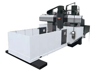 MAZAK V100 Versatech Mazak Mazatrol M32 CNC, (2) 78" x 157" Pallets, X=196",Y=127", Z=39", 50-Taper, 80 Station Tool Changer, Head Changer, New 1996.