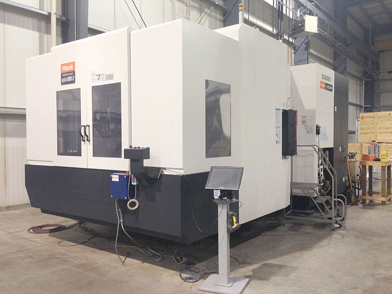 MAZAK Nexus 8800ii, Matrix CNC Control, X=55.12", Y=47.24",Z=52.17", (2) 31.5" Square Pallets, Full 4th Axis Pallet Rotation, 50HP, 7000 RPM, New 2009.