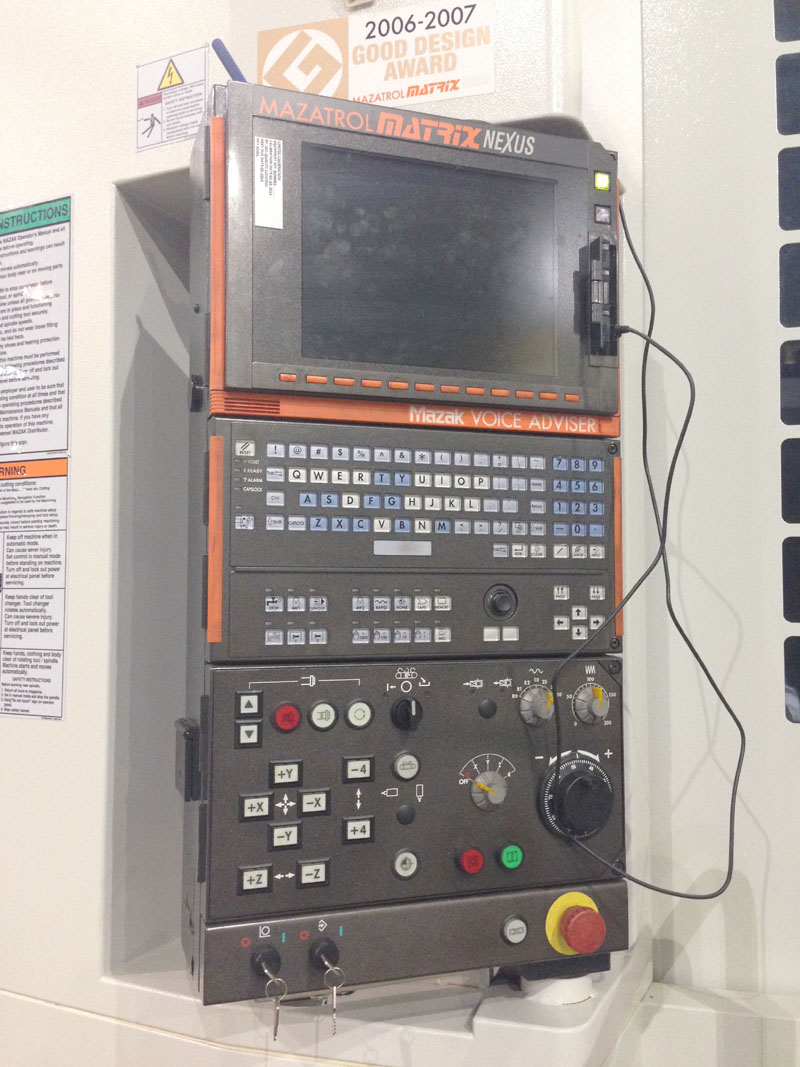 MAZAK Nexus 8800ii, Matrix CNC Control, X=55.12", Y=47.24",Z=52.17", (2) 31.5" Square Pallets, Full 4th Axis Pallet Rotation, 50HP, 7000 RPM, New 2009.