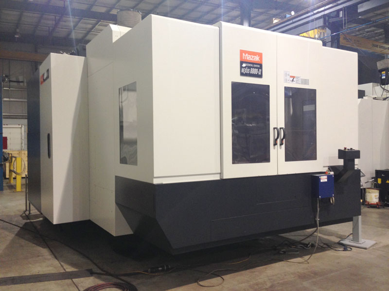 MAZAK Nexus 8800ii, Matrix CNC Control, X=55.12", Y=47.24",Z=52.17", (2) 31.5" Square Pallets, Full 4th Axis Pallet Rotation, 50HP, 7000 RPM, New 2009.