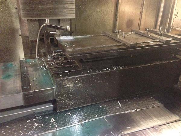 MONARCH VMC-50 CNC VERTICAL MACHINING CENTER, Fanuc 18iMB CNC Control, 56" x 27" Table, X=51", Y=25.6", Z=27", 50 Taper, 4000 RPM, Midaco `add-on' Pallet Shuttle, New 2007.