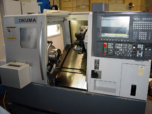 OKUMA LB-3000EXBBM, OSP P-200 CNC