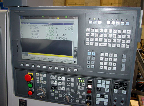 OKUMA LB-3000EXBBM, OSP P-200 CNC