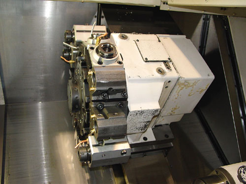 OKUMA LB-3000EXBBM, OSP P-200 CNC