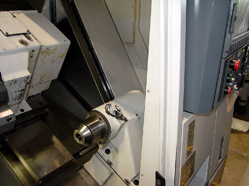 OKUMA LB-3000EXBBM, OSP P-200 CNC