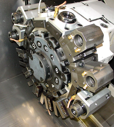 OKUMA LB-3000EXBBM, OSP P-200 CNC