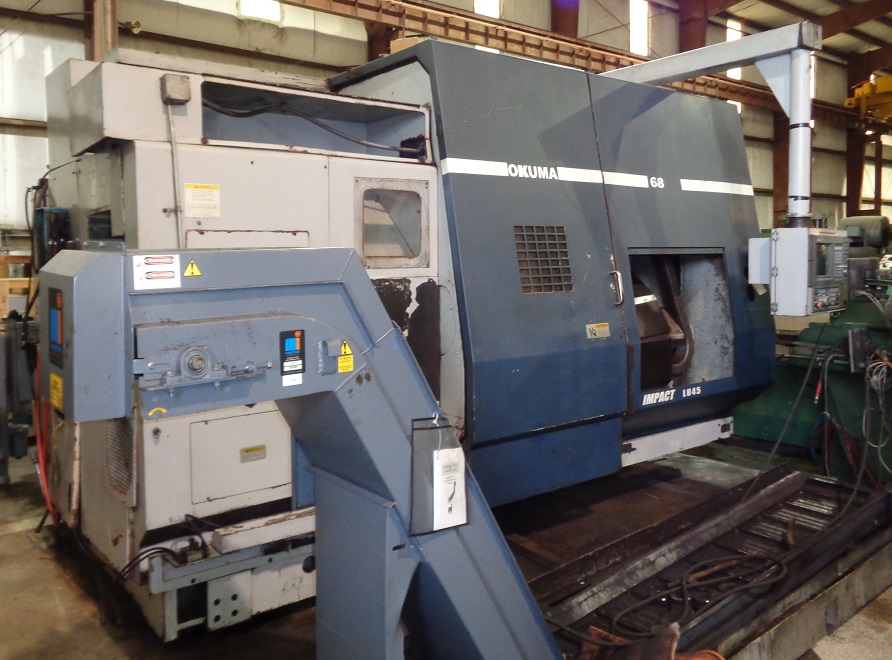 Okuma Model LU45 Impact CNC Turning Center