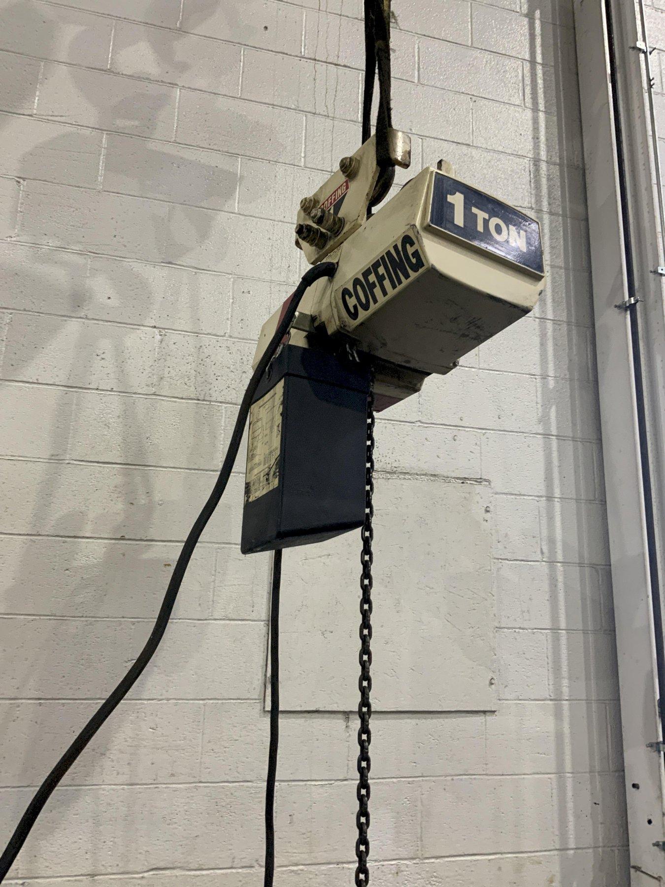 1 TON COFFING ELECTRIC CHAIN HOIST: STOCK #75532