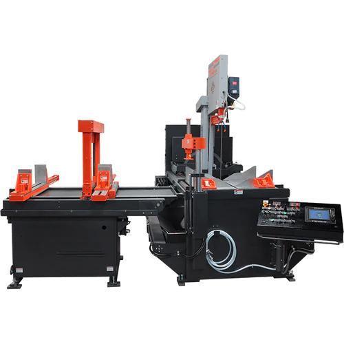 1 - NEW HEMSAW VERTICAL HIGH SPEED PRODUCTION BANDSAW, MODEL #: VT140HA-60-CTS