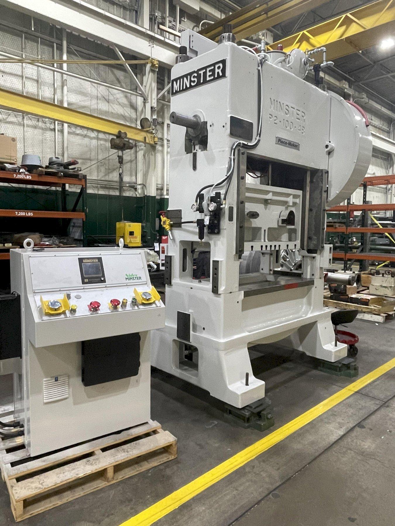 Minster P2-100-48 Straight Side Press