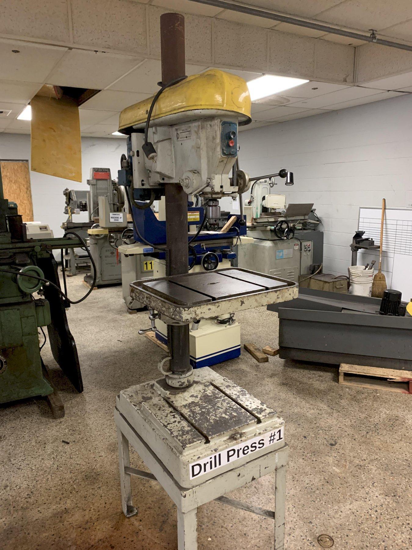 17" Delta Rockwell Model 17-600 Drill Press, S/N 1474984.