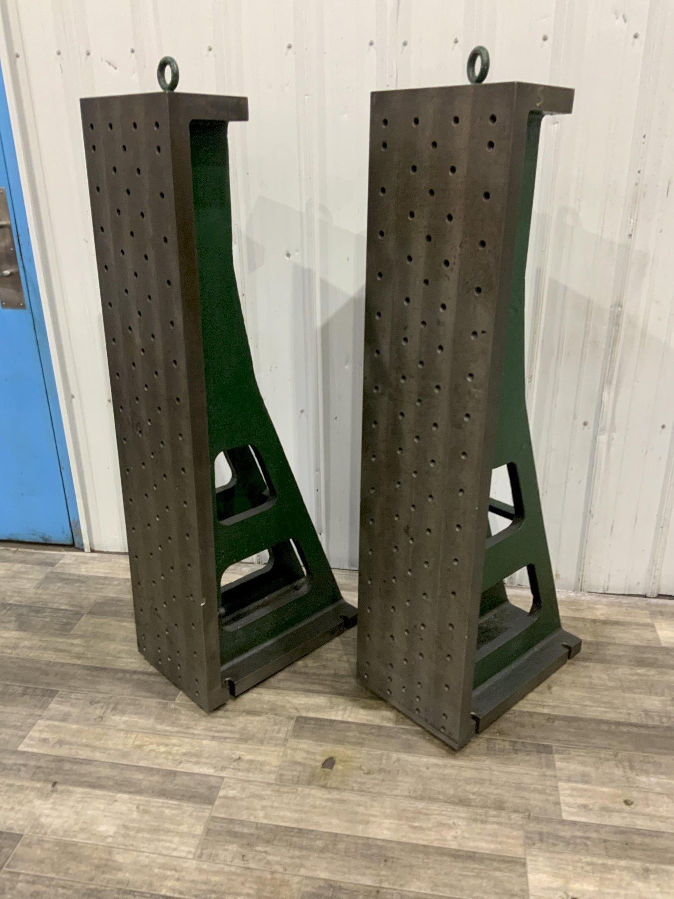 1 SET OF 14-1/2" X 59-1/2" X 23-1/2" ANGLE PLATES: STOCK #80946