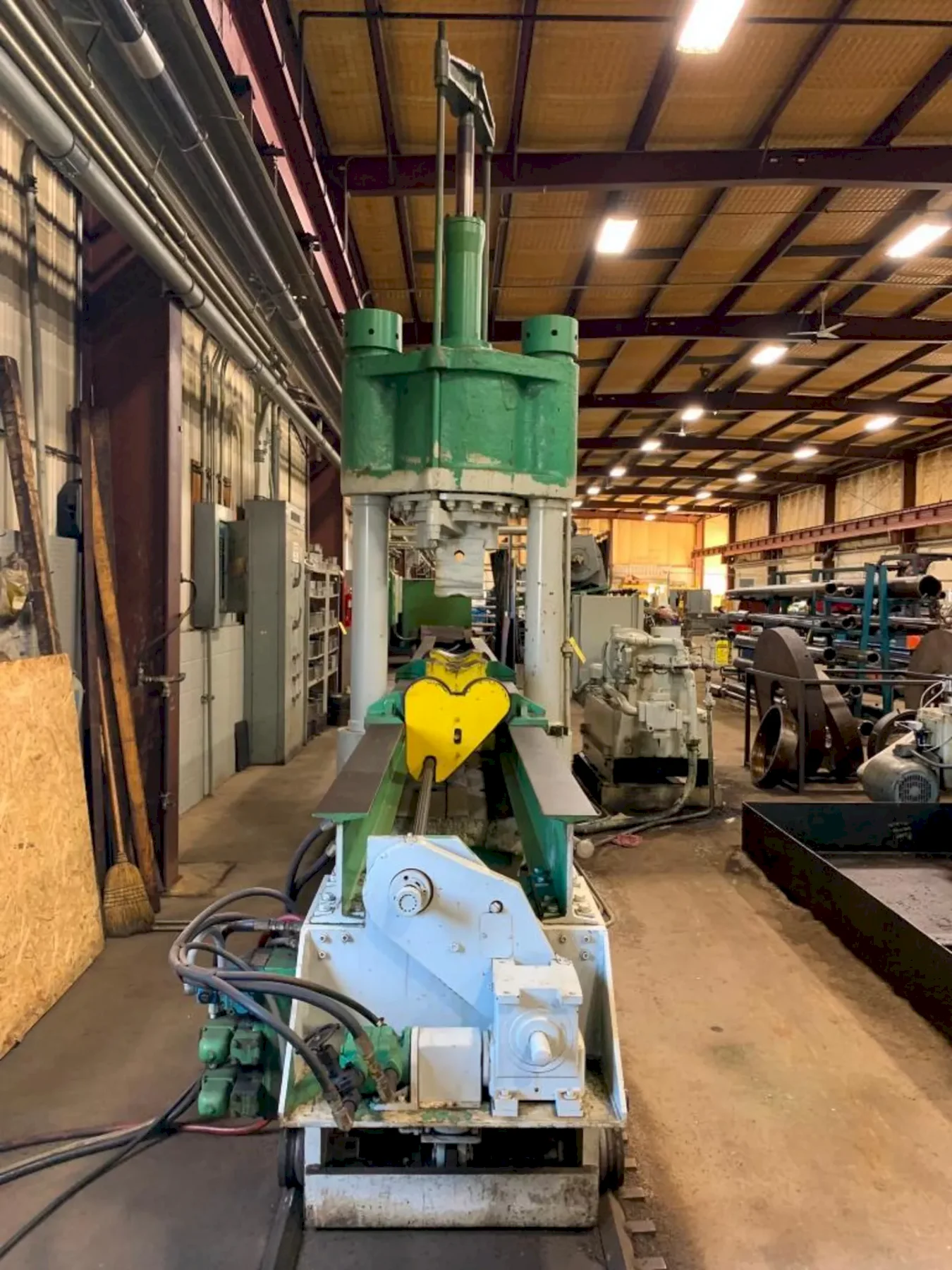 CHARLES F. ELEMES ENGINEERING TRAVELING BED PRESS: YOBRO #25309