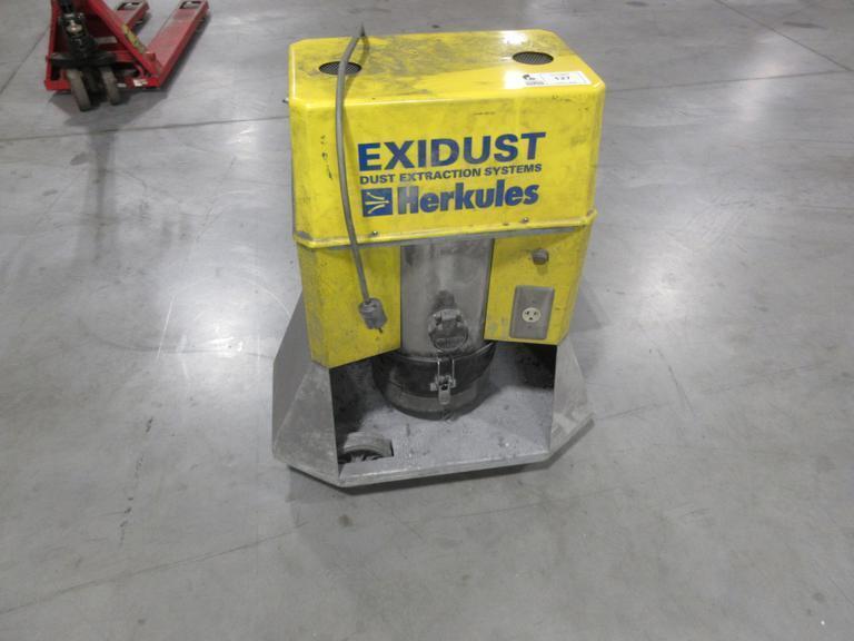 Herkules Lifts Exidust, Portable Dust Extraction Unit- Auction Item