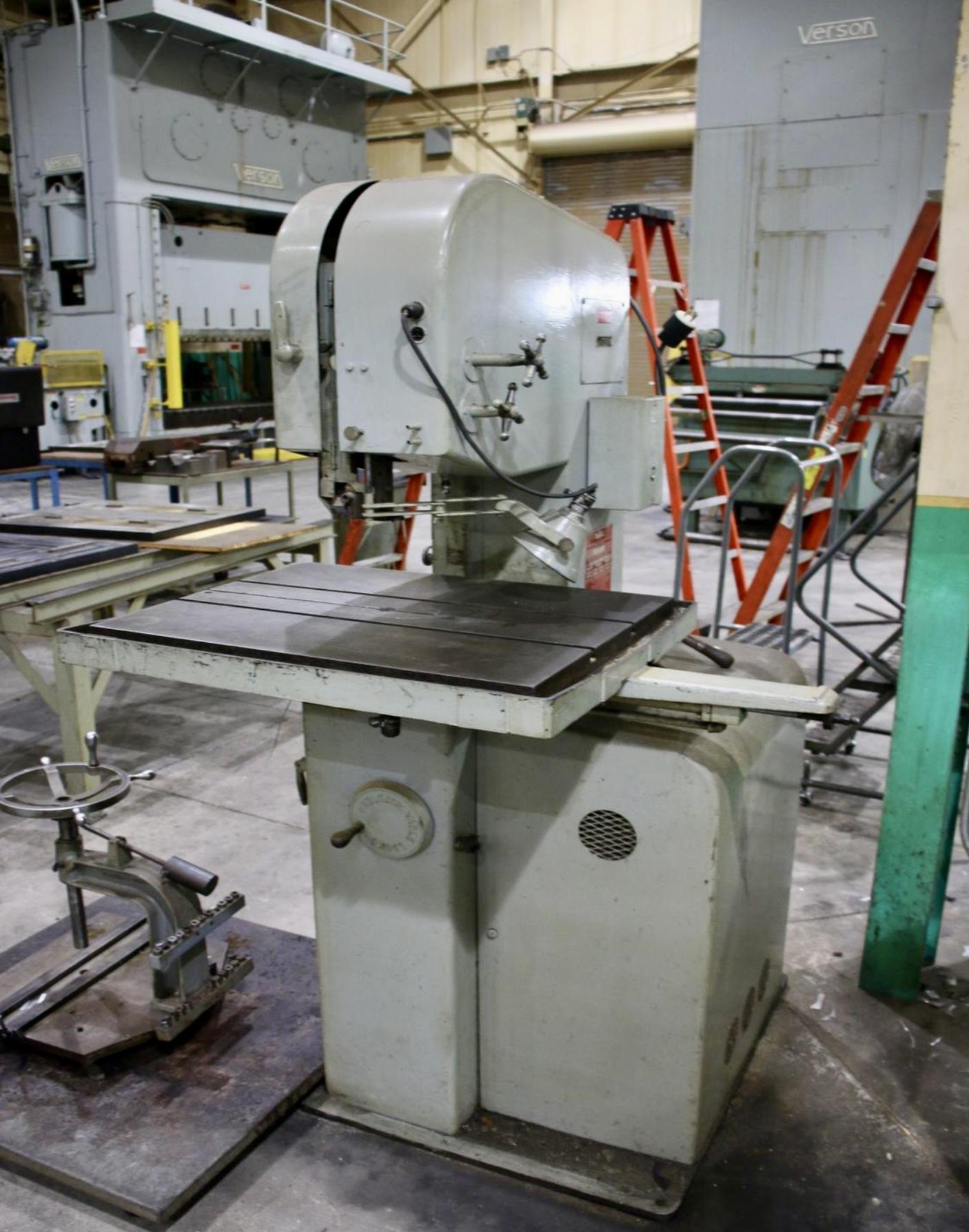 DOALL CONTOUR-MATIC 16 VERTICAL BANDSAW. STOCK # 1087326